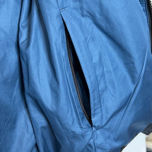 Everlane Reversable Packable Puffer Blue 5 Zipper Pockets Men XS Primeloft - Picture 11 of 14